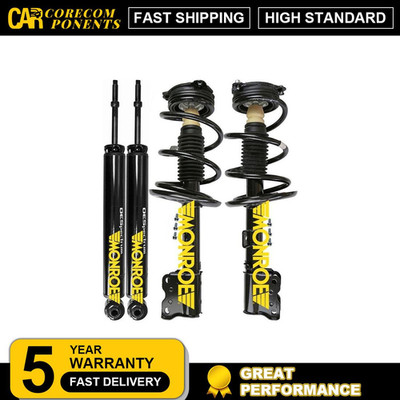 Monroe OE Front Struts & Rear Shocks For 2014-2024 Nissan Murano Lifetime Warr.