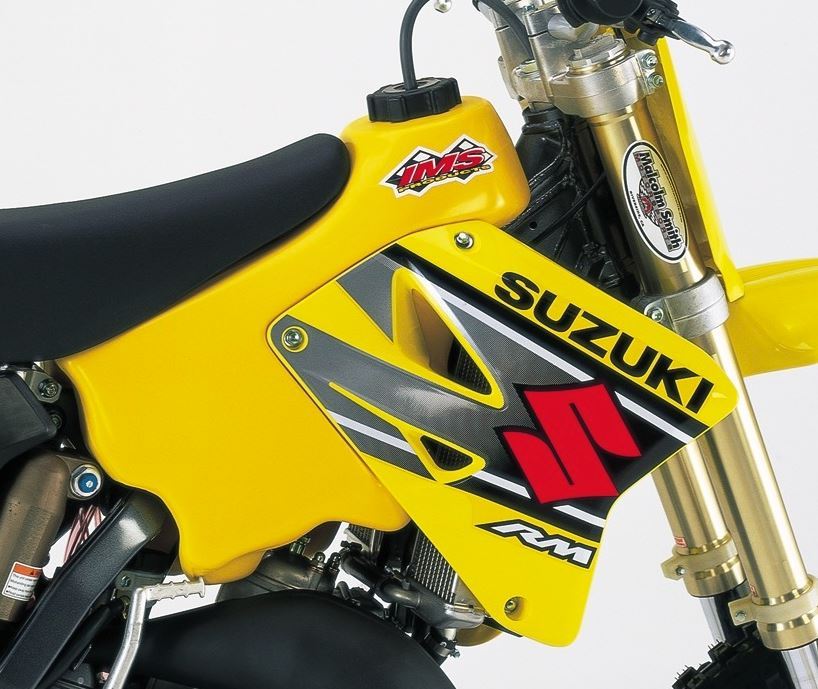 IMS Oversized 3.4 Gallon Fuel Gas Tank NATURAL Suzuki RM125 RM250
