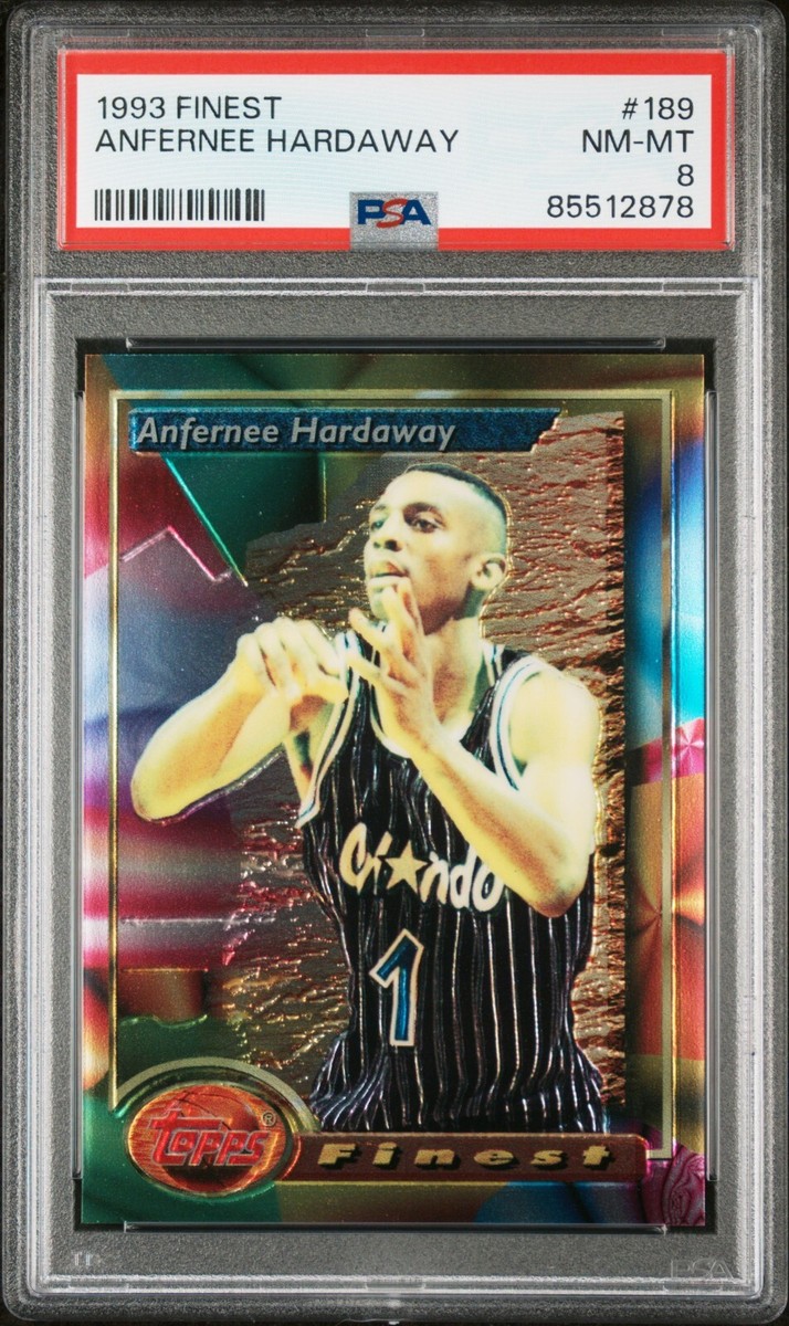 PSA NM 7】ANFERNEE HARDAWAY FINEST 【公式通販】