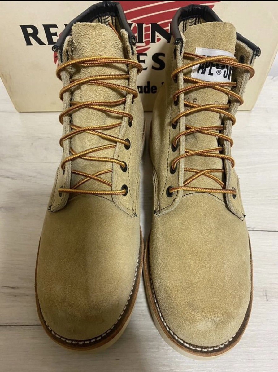 Red Wing x Bape A Bathing Ape 8167 Size Us9.5 Boots Shoes
