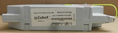 CubeX  PLA Filament Kartusche neon green  für 3D Systems CubeX  OVP B  401397