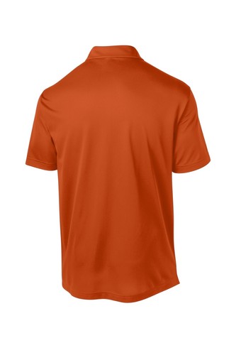 Sport-Tek ST690 Men's 100% Polyester Short Sleeves Active Textured Polo Shirt - Picture 16 of 79