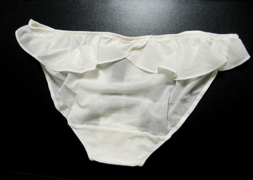 A428B Elle Macpherson NEW E15-542B Bridal Boudoir 012 Sheer French Lace Bikini M - Picture 3 of 3