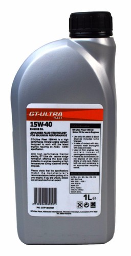 Automotive Motor Oil Fluid 15W-40 Car Van ACEA A3 B3 B4 E2 E3 API: SI/ CH-4 - Picture 2 of 9