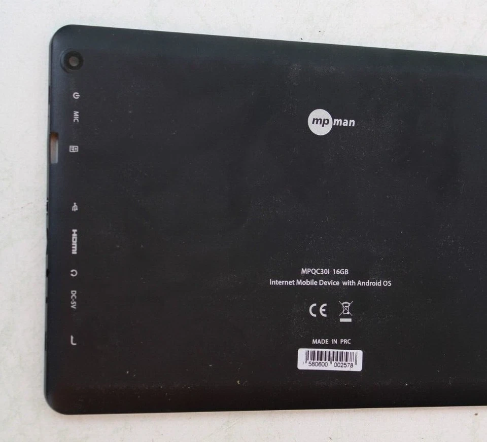 Tablet mpman MPQC30i 10,1" IPS HD 16GB schwarz, ohne Zubehör und Funktion - Bild 4 von 4