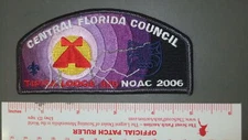 Boy Scout Central Florida Council CSP SAP Tipisa Lodge 6318HH
