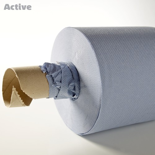 Jumbo Roll 2-Ply Embossed Paper Towels – White, Centre Feed, 60M, Highly Absorbent