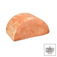 Half Round Coping Brick, Handmade Brick Capping 6"