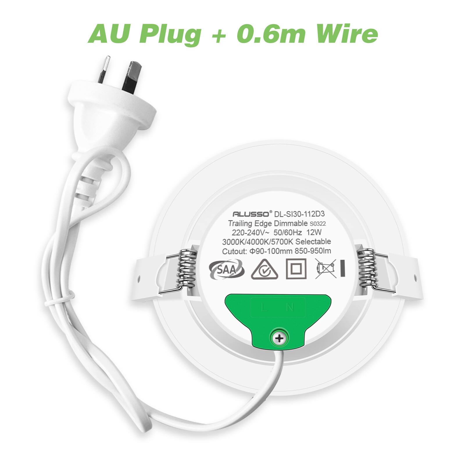 LED DOWNLIGHTS 70MM 90MM 120MM CUTOUT DIM/NON DIM CCT COLOR CHANGEABLE