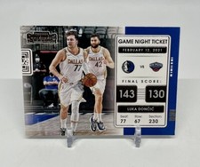 2021-22 Panini Contenders Luka Doncic Game Night Ticket #7