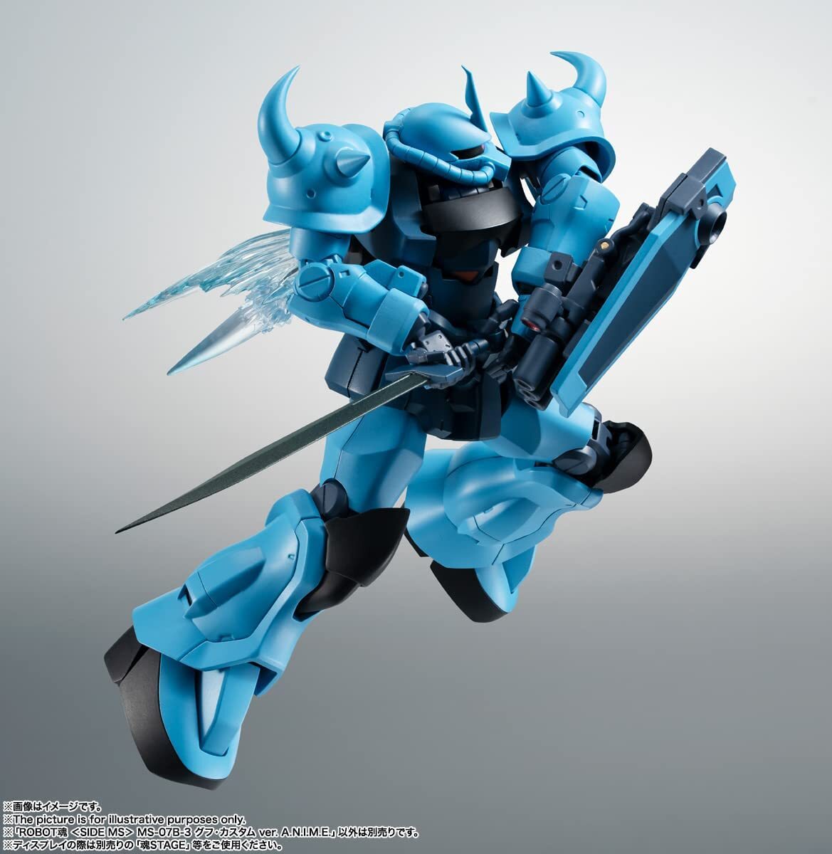 BANDAI ROBOT SPIRITS GUNDAM SIDE MS MS-07B-3 GOUF CUSTOM ver