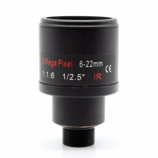 HD 6-22mm Varifocal CCTV Camera Lens 1/2.5" 5MP Security IP manual M12 Mount