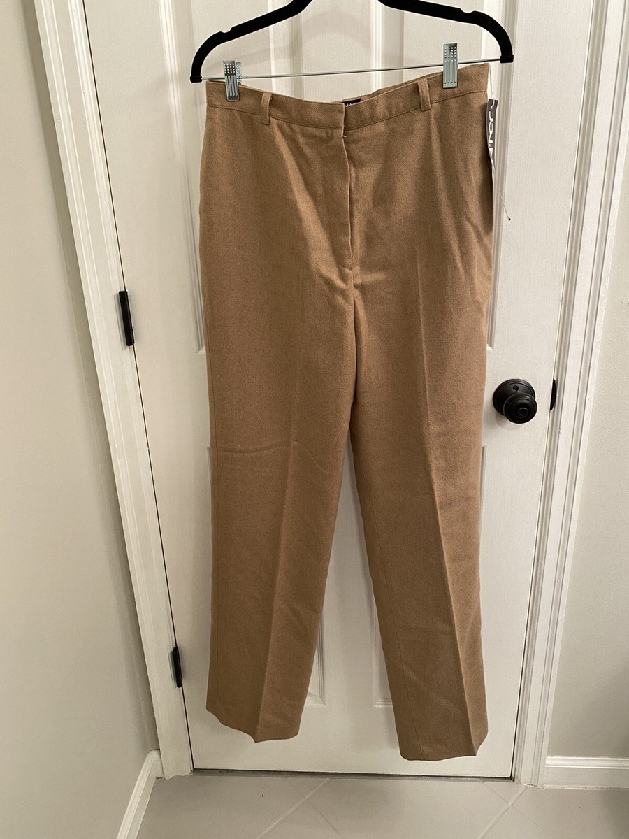 Vintage Wool Beige Pants- Panther Brand Still With Tags