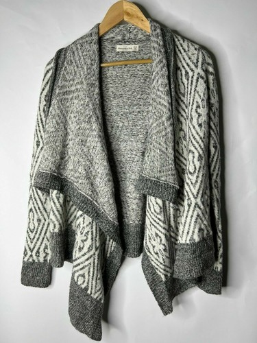 Aztec Waterfall Blanket Cardigan XS 
