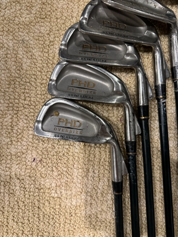 Arnold Palmer PHD Oversize Iron Set 3-PW Graphite Shafts RH Pre-owned - Image 2 of 4