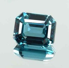Pietra preziosa sfusa Paraiba verdastra blu neon tormalina smeraldo 4,75 ct