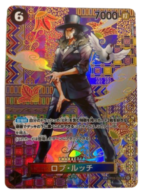 Rob Lucci OP03-092 SR/SP OP05 Parallel Awakening of The New