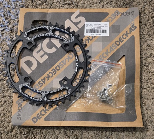 DECKAS Narrow Wide Single Chainring 104 BCD 42T Round CNC MTB Chainring