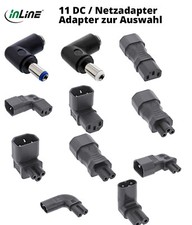 INLINE Netzadapter C7 C8 C13 C14 Stecker Buch...