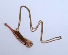 Solid Brass/Copper Boatswain (Bosun) Whistle Nautical Accessories Marine Gifts