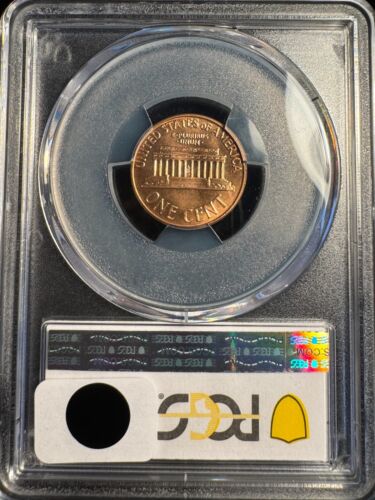 PCGS MS67 RD Small Date 1960-D Lincoln Memorial Cent Red - Picture 3 of 3