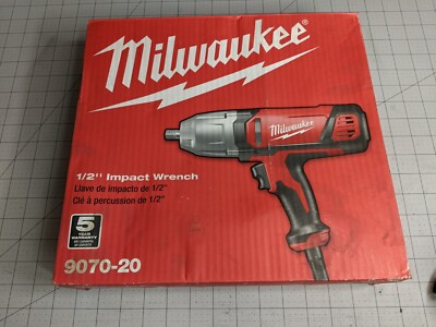 MILWAUKEE Power Tools 1/2'' Impact Wrench w/ BOX & MANUAL Model 9070-20