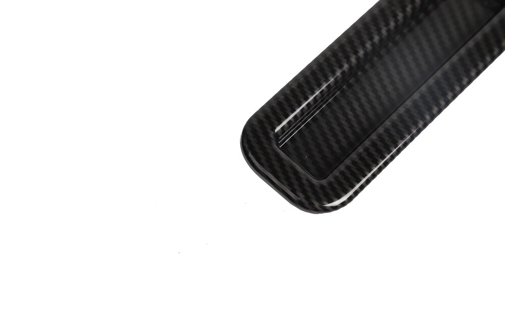 Carbon Fiber Roof Sun roof Handle Cover Trim For Dodge Challenger 12+Ram Charger