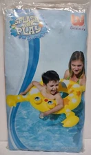 Bestway Swim Ring Little Crab  Inflatable Pool Float Orange 2009 32" x 32"