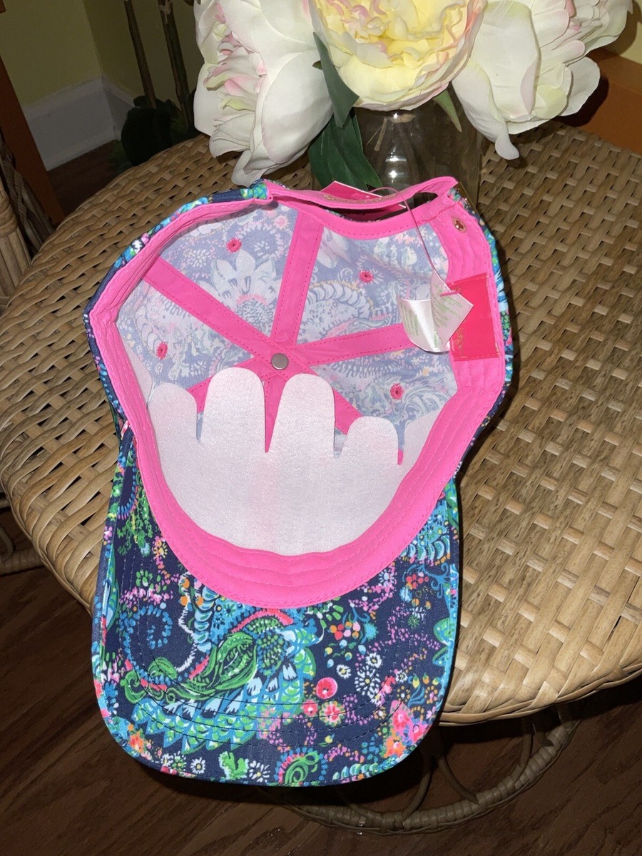 Lilly Pulitzer NWT Run Around Hat Take Me To The Sea | eBay display picture 3
