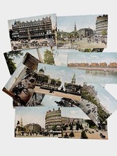 14 VINTAGE COLOURED POSTCARD FAMOUS LONDON PLACES & THAMES P.P.& P Co 1900’s