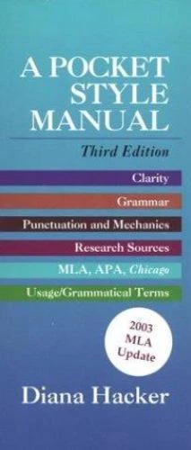 Pocket Style Manual: Updated With 2003 MLA Update - Spiral-bound - GOOD - Picture 1 of 1
