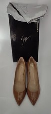 Giuseppe Zanotti Women's Patent Leather Pump in Hazelnut Color Size EU 37 ZN23R
