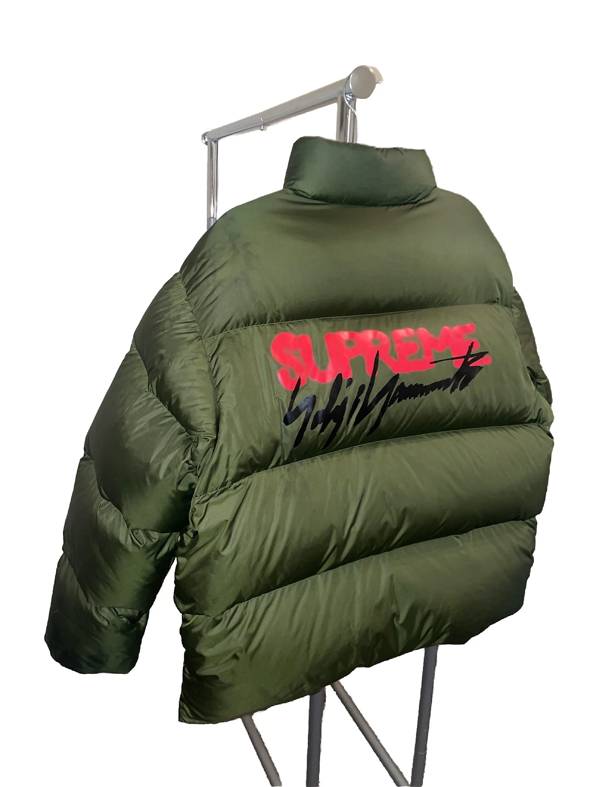 Manteau vert olive suprême yohji yamamoto, très bon état taille grande
