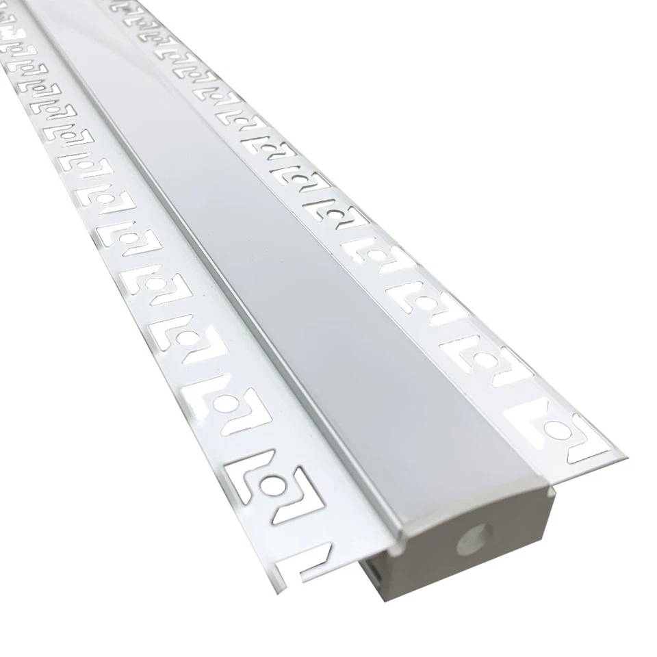 Profilo Alluminio a incasso larghezza 2cm per Striscia led BARRA-16-2M - Immagine 4 di 4