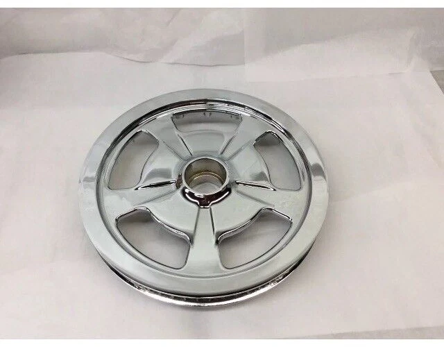 HARLEY 2009 -24 PULLEY TOURING PART # 40217-09 CHROME STREET GLIDE EXCHANGE - Image 3 of 4