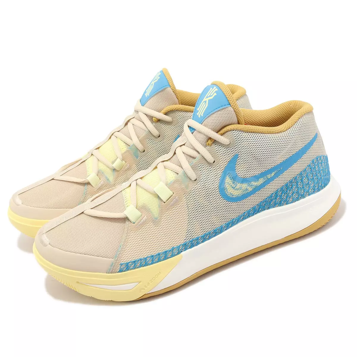 Nike Kyrie VI EP 6 Sanddrift Beige Blue Men Basketball | eBay