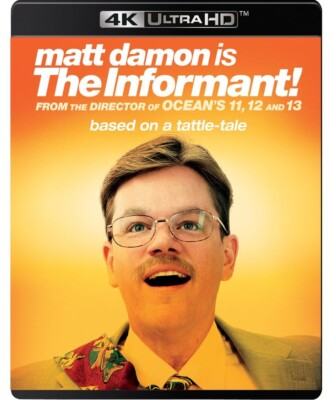 The Informant 4K UHD Blu Ray in Amaray Case