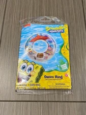 What Kids Want SpongeBob Inflatable Swim Ring Pool Toy