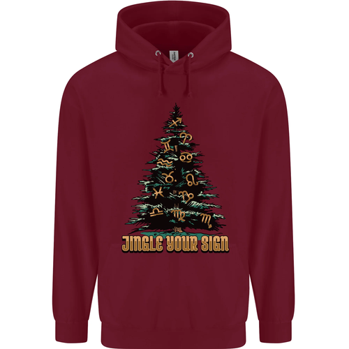 Jingle Your Star Sign Funny Christmas Xmas Childrens Kids Hoodie - Picture 3 of 68