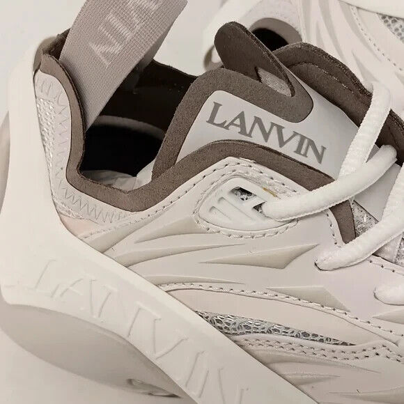 Lanvin Flash X Mesh White Low-Top Sneakers - EU40/US10 | eBay Lanvin Flash X Mesh White Low-Top Sneakers - EU40/US10 | eBay