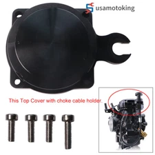 Carburetor Top Carb Cover for Keihin CV Carburetor fits Most 1988-2006 Harley