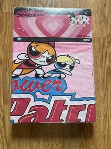 powder puff girls Bed Sheet 