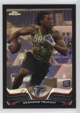 2013 Topps Chrome Black Refractor 268/299 Desmond Trufant #126 1u9