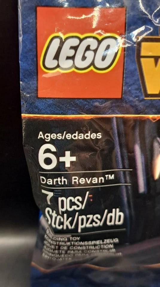 Lego Star Wars 2014 Darth Revan Minifigure 5002123 Rare Retired New Sealed  - Image 3 of 4