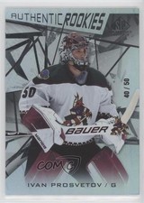 2021-22 Upper Deck SP Game Used Authentic Rookies 40/50 Ivan Prosvetov #164 p0r