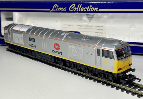 Lima 204918 BR Class 60 033 Diesellok T-Stücke Stahl Express EWS Corus - Spur OO | Zustand: Used