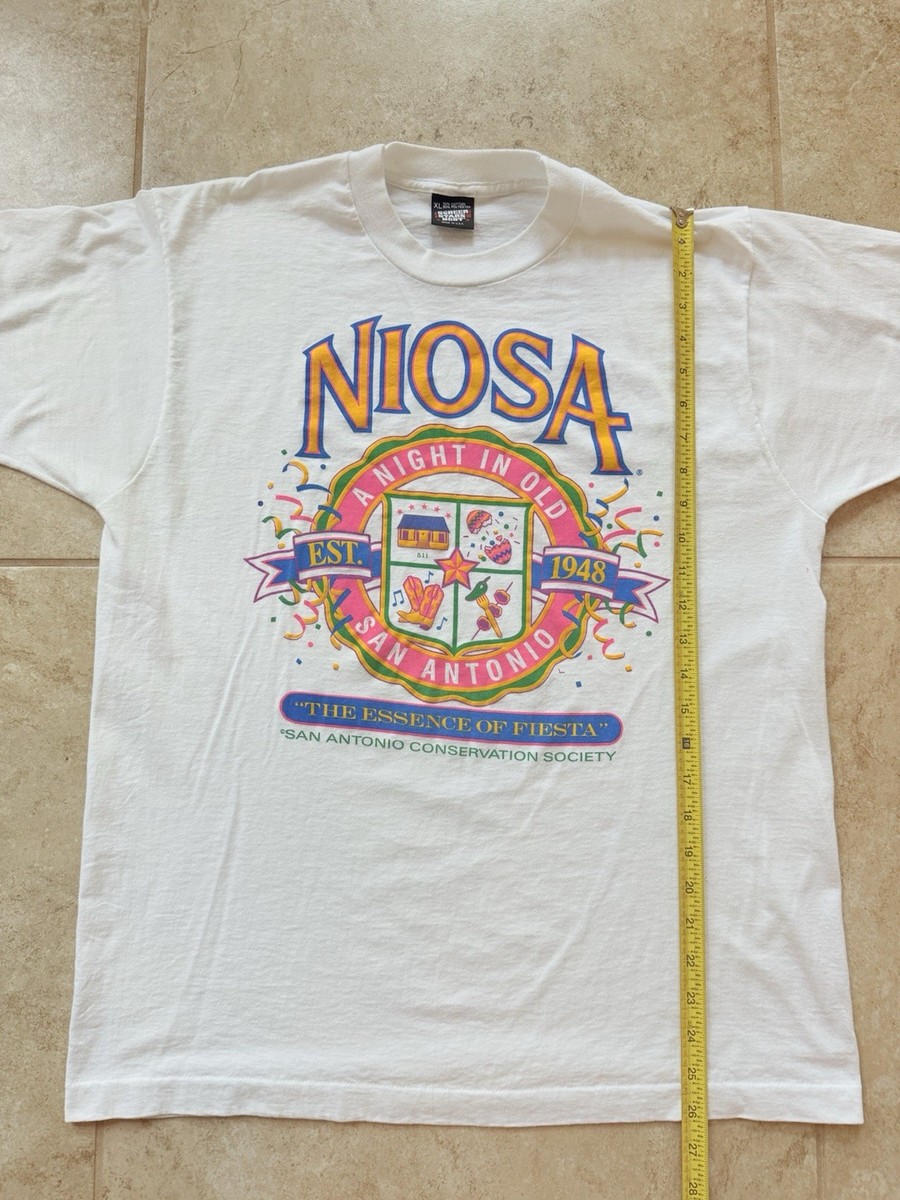 Vintage San Antonio Fiesta NIOSA Night In Old San Antonio T Shirt Size XL View 4