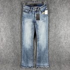 Buckle Black Fit 53 Bootcut Jeans Womens 25x32 Medium Wash Stretch NWT