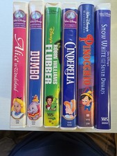 Disney VHS Movies LOT OF 6 