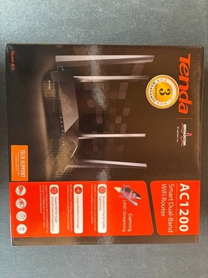 Tenda AC6 AC1200 Smart Dual Band 867 Mbps 3 Port Wireless Router